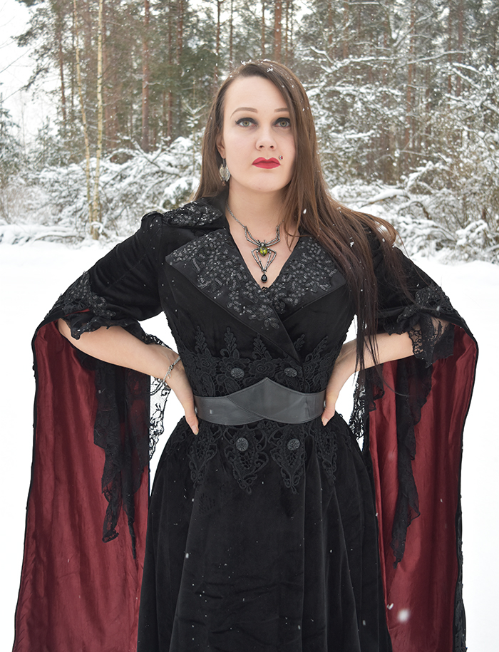 Long gothic coat